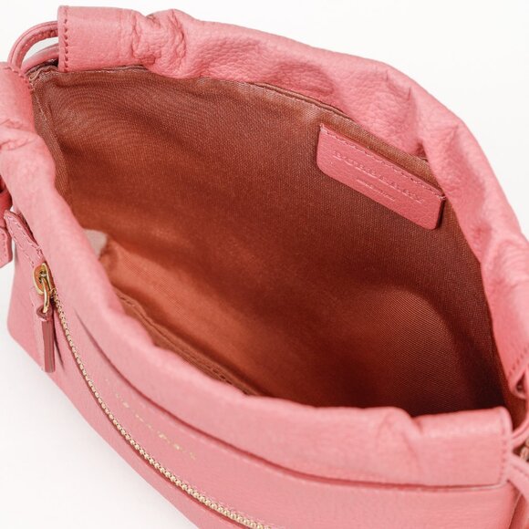 Burberry Pink Leather Drawstring Travel Pouch - Picture 9 of 11
